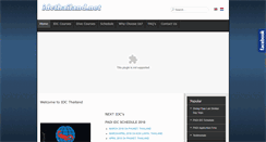 Desktop Screenshot of idcthailand.net