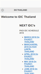 Mobile Screenshot of idcthailand.net